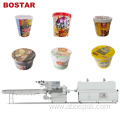 Cup Noodle Shrink Heat Tunnel Wrapping Packing Machine